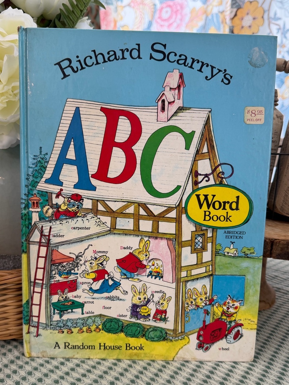 VTG Richard Scarry's ABC Word Book - ‘71 VTG Children’s Book Illustrated Hardcov